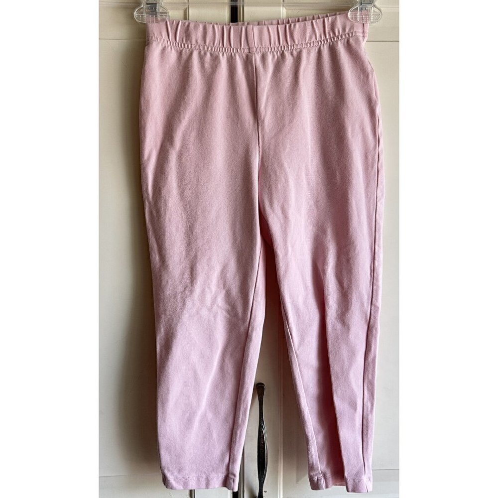 Lands End Girls Size 10-12 Light Pink Capri Leggings
